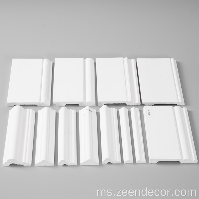 PU Gypsum Plaster Moulding /Ukiran Cornice /Baseboard